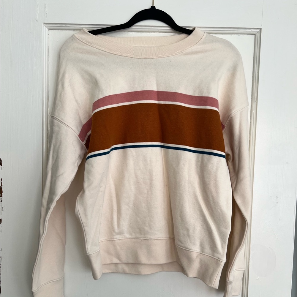 Beige Madewell Crew Neck NWT